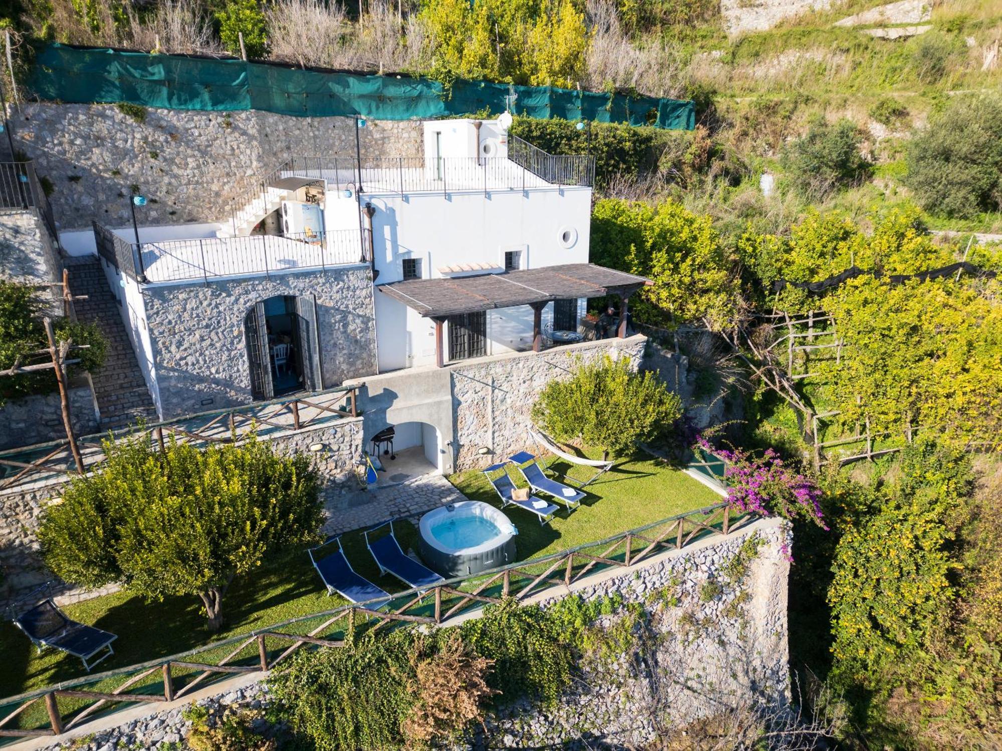 La Cascina - Villa Nenno Conca dei Marini Εξωτερικό φωτογραφία